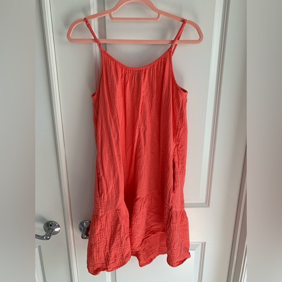 Women’s Universal Thread coral dress - Picture 3 of 4